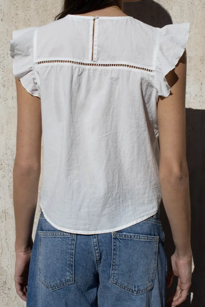 blusa_con_rouches_2-1.webp Donna Subdued Blusa con rouches