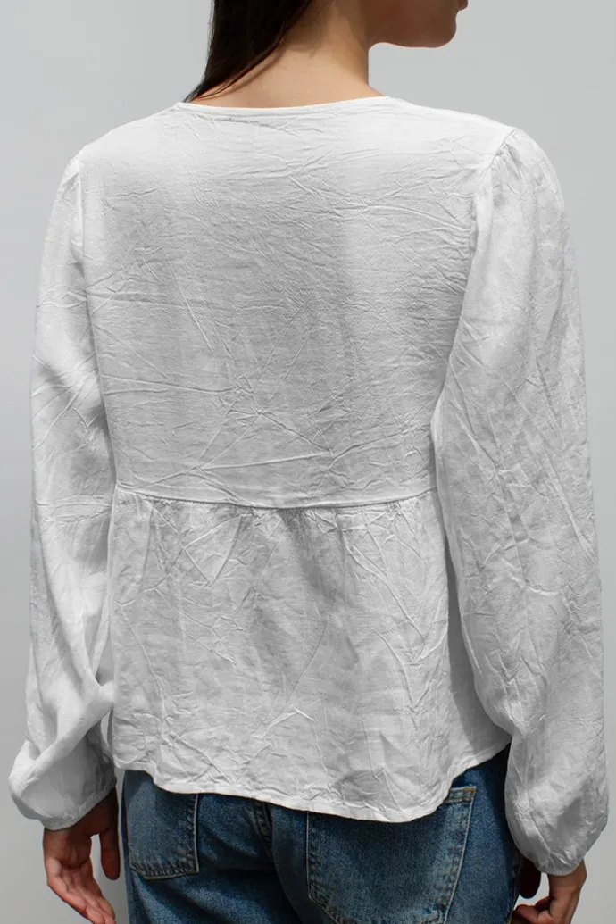 blusa_scollo_a_v_2.webp Donna Subdued Blusa scollo a V