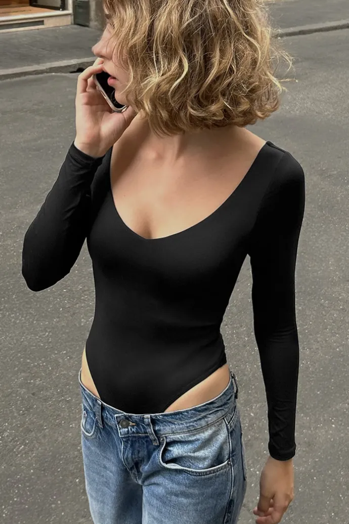 Donna Subdued Body scollo a V