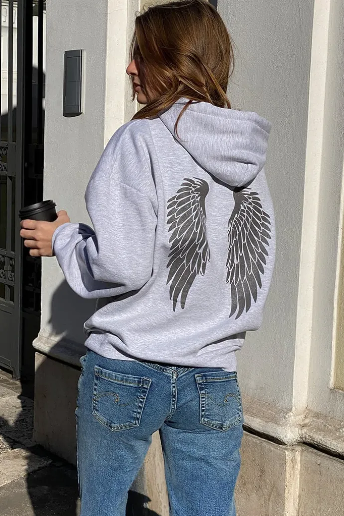 Donna Subdued Felpa Fallen Angel