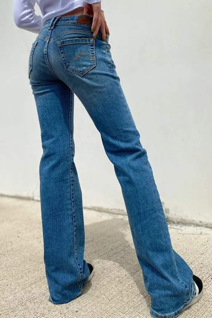 Donna Subdued Jeans flare low waist