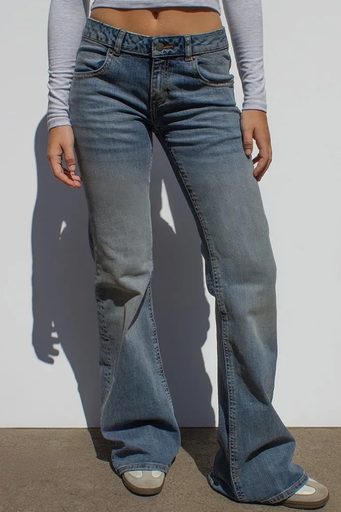 Donna Subdued Jeans flare low waist