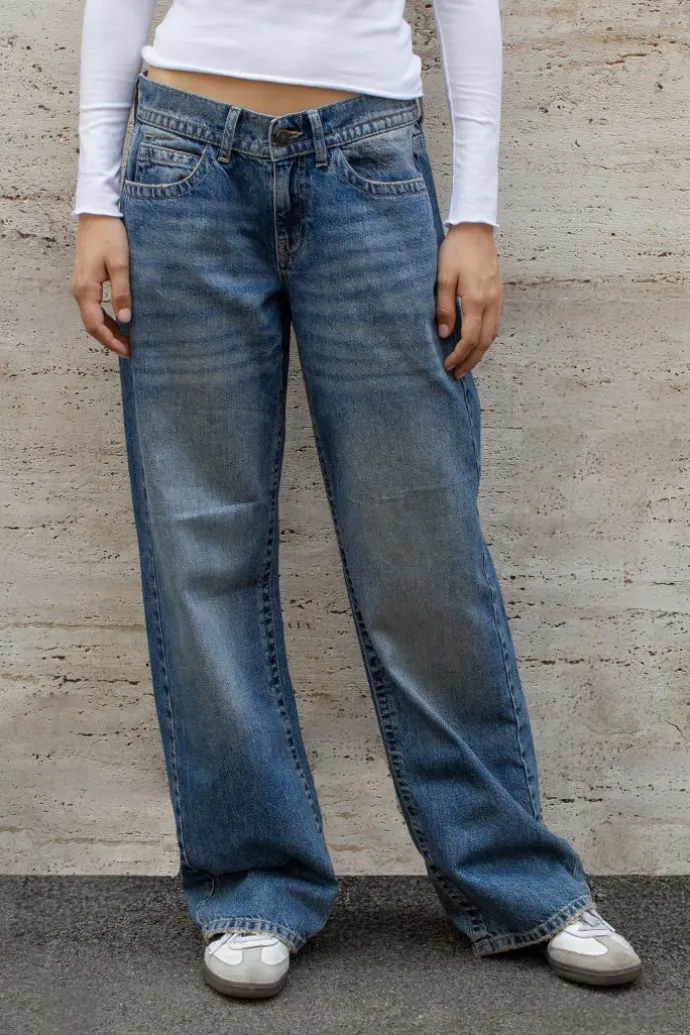 Donna Subdued Jeans wide-leg low waist