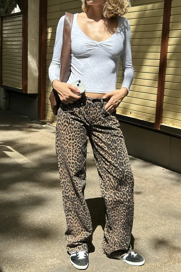 Donna Subdued Pantaloni low waist