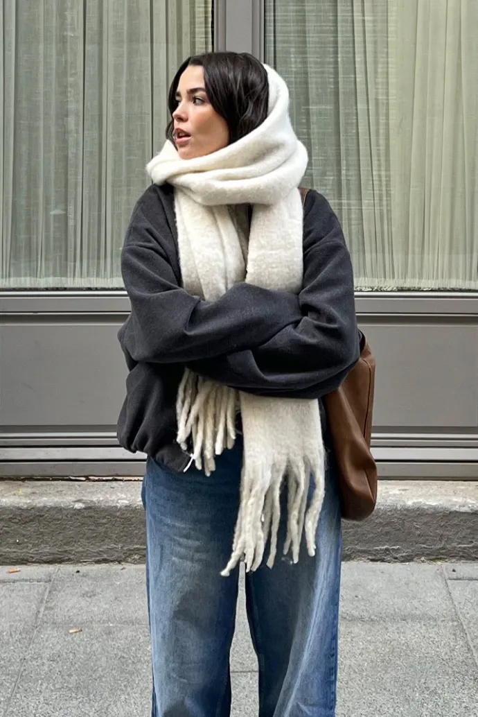 Donna Subdued Sciarpa oversize