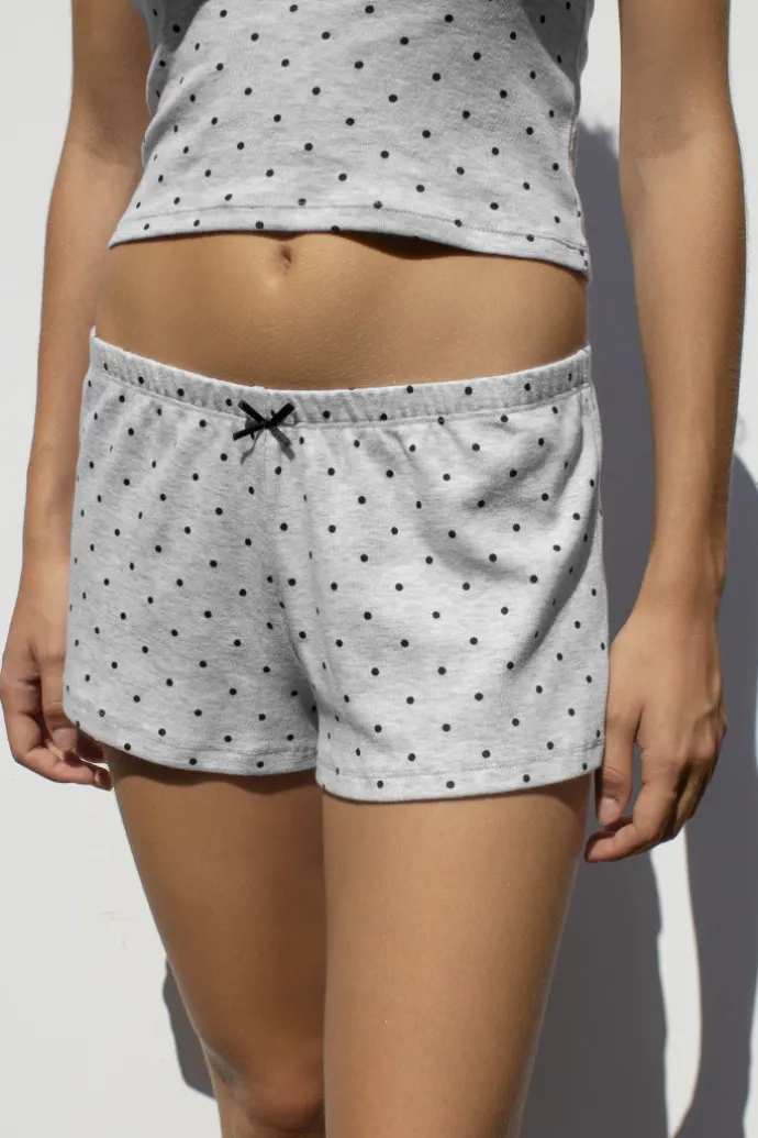 Donna Subdued Shorts fiocchetto con elastico
