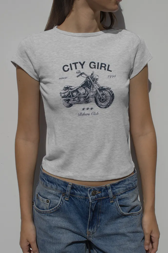 Donna Subdued T-shirt City Girl