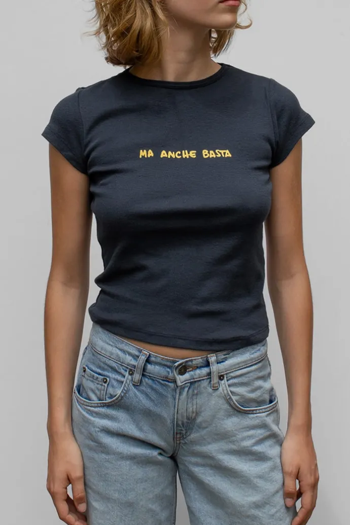 Donna Subdued T-shirt Ma anche basta