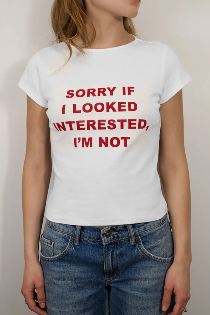 Donna Subdued T-shirt Sorry if i looked