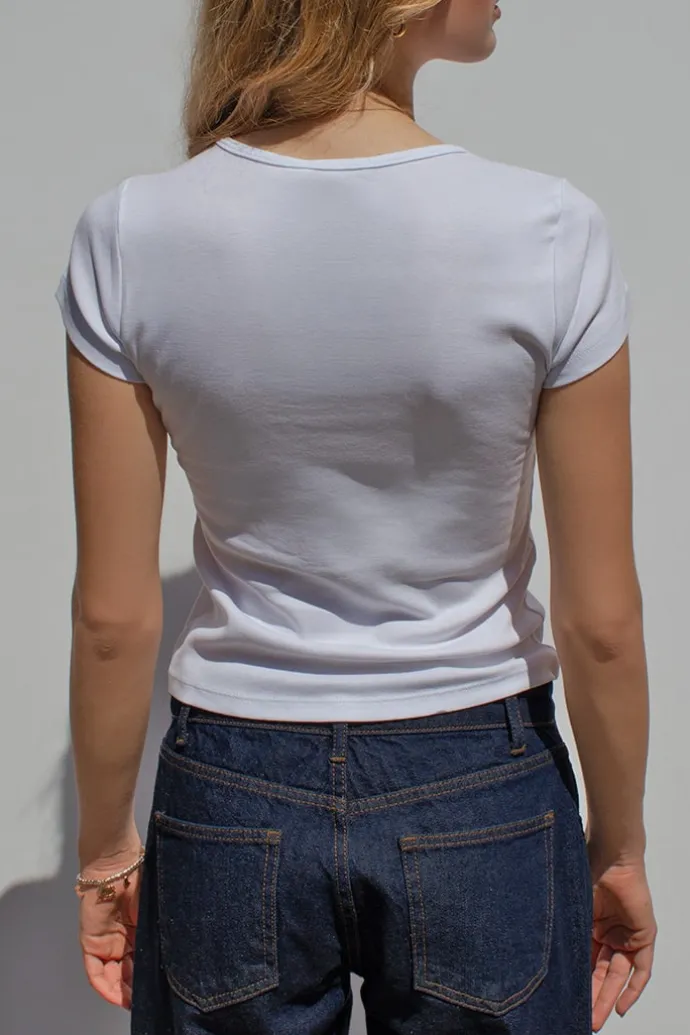 tshirt_usciamo_stasera_2.webp Donna Subdued T-shirt Usciamo stasera